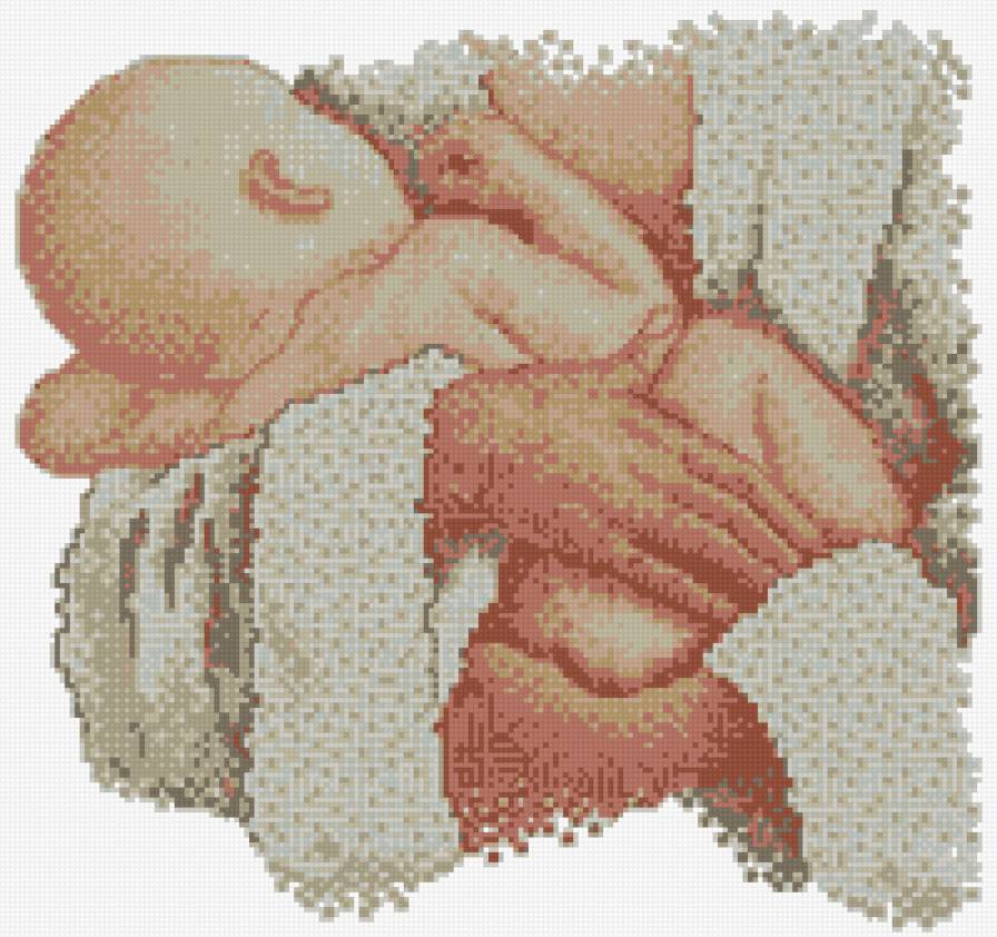 Мать и дитя - метрика, дети - предпросмотр