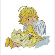 Схема вышивки «Метрика»