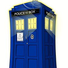 Схема вышивки «тардис»