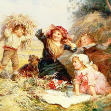 Схема вышивки «сенокос»