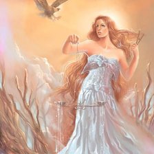 Схема вышивки «весы»