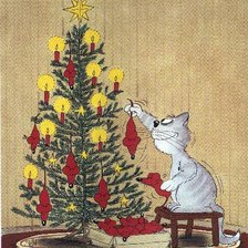 Новогодний коте