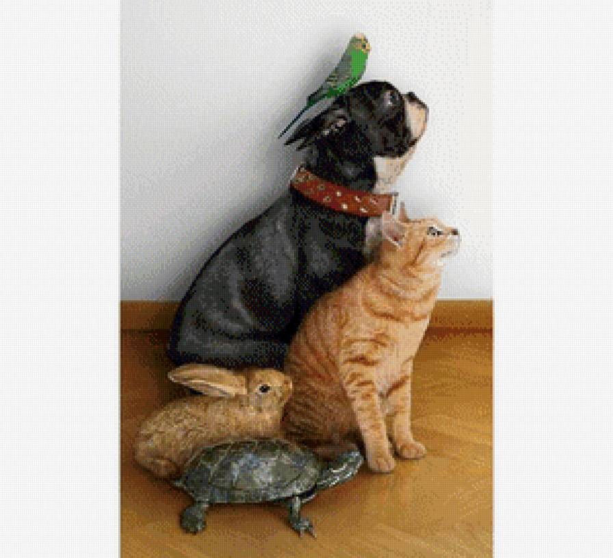 Мама пришла с работы - животные - предпросмотр