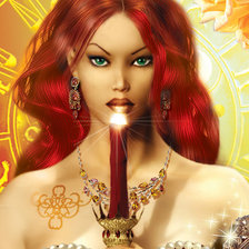 Схема вышивки «ворожея»