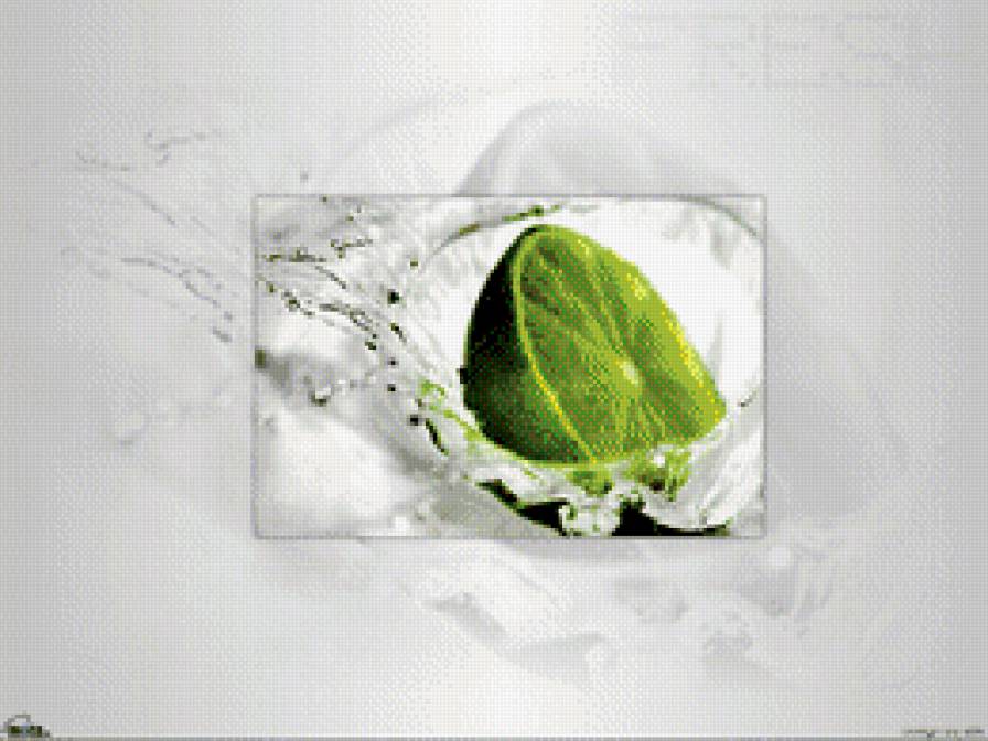 лайм - фрукты, лимон, вода, лайм, на кухню - предпросмотр