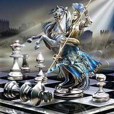 Схема вышивки «Ход конем»