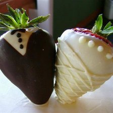 Схема вышивки «сладкая пара»