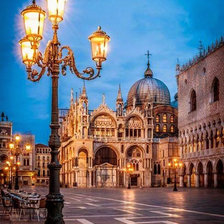 Схема вышивки «Старый фонарь.»