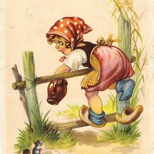 Схема вышивки «ой,боюсь!»