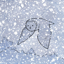 Схема вышивки «сова6»