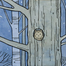 Схема вышивки «Сова15»