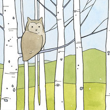 Схема вышивки «сова25»