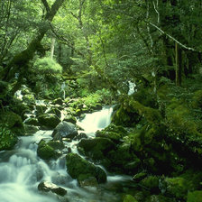 Схема вышивки «пейзаж»