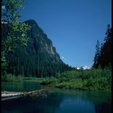 Схема вышивки «пейзаж»