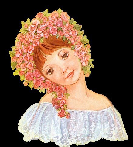 девочка в веночке - дети, девочка - оригинал