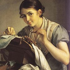 Схема вышивки «портрет»