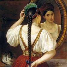 Схема вышивки «русская красавица»