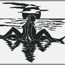 Схема вышивки «пара»