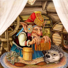 Схема вышивки «Воструха»