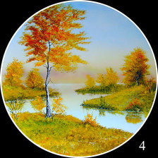 Схема вышивки «Осень»