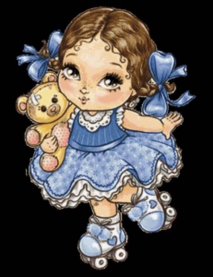 на роликах - детская - предпросмотр