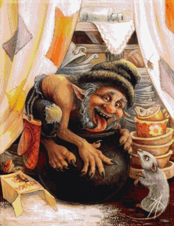 Жировик - русское, оберег, домашние духи - предпросмотр