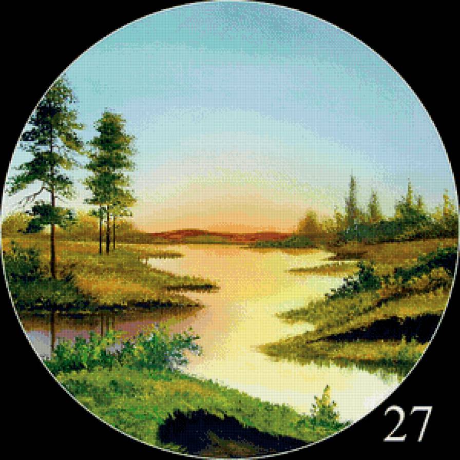 Лето - круг - предпросмотр