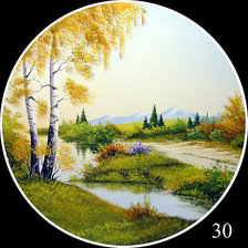 Схема вышивки «Осень»