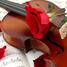 Схема вышивки «скрипка»