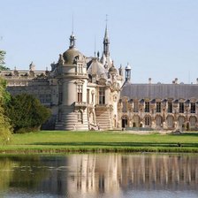 Схема вышивки «замок»