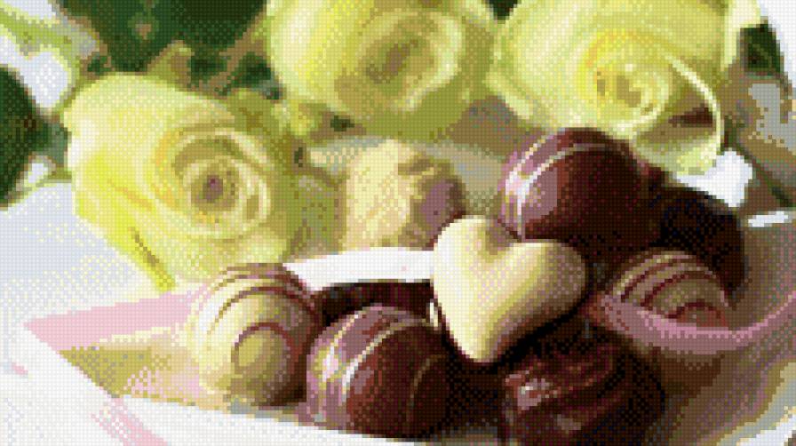 десерт - десерт, розы - предпросмотр