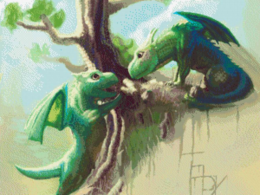 дракончики - дракон - предпросмотр