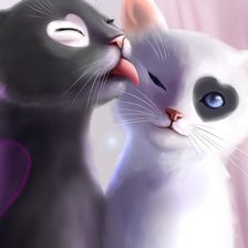 Схема вышивки «две половинки»