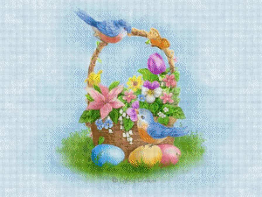 Пасхальная - предпросмотр