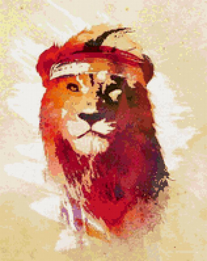 Motion and Amotion - лев, lion - предпросмотр