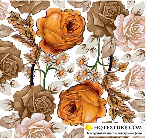 розы (подушка) - цветы - оригинал