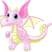 Схема вышивки «милашка дракончик 3»