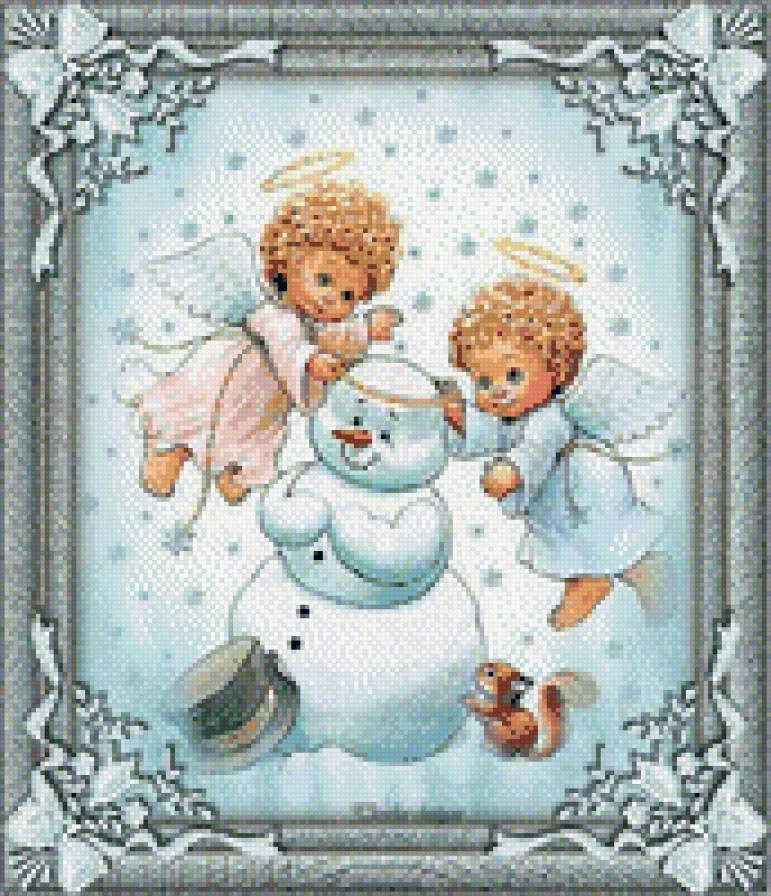 Новогодние Ангелочки - предпросмотр