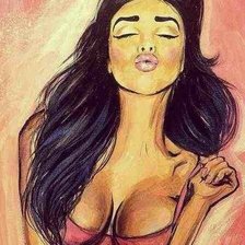 Схема вышивки «гламур»