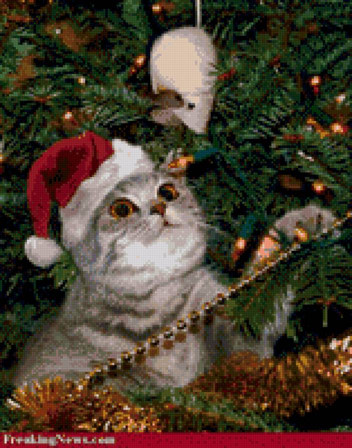 забияка 2 - новый год, зима, рождество, животные, кот - предпросмотр