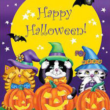 Схема вышивки «хеллоуин»