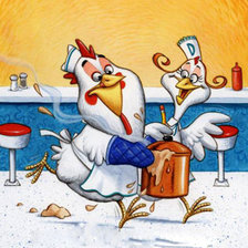 Схема вышивки «поворята»