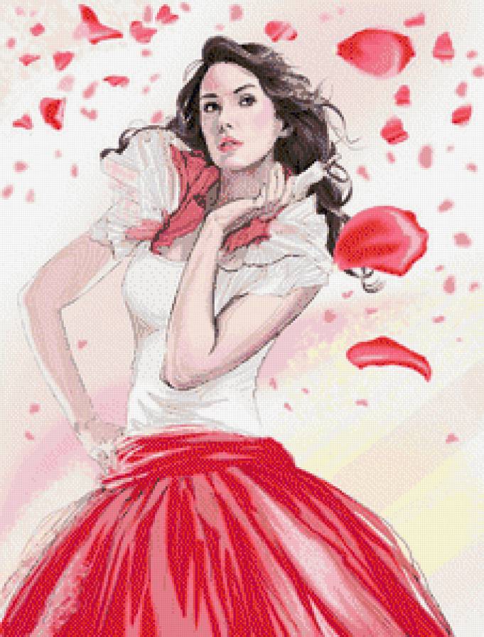 женский образ - портрет, девушка, женщины, девушки, женщина, гламур - предпросмотр