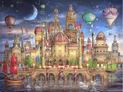 парад шаров - дворец, шары - оригинал