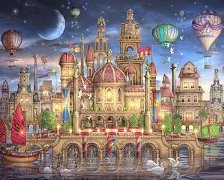 Схема вышивки «парад шаров»