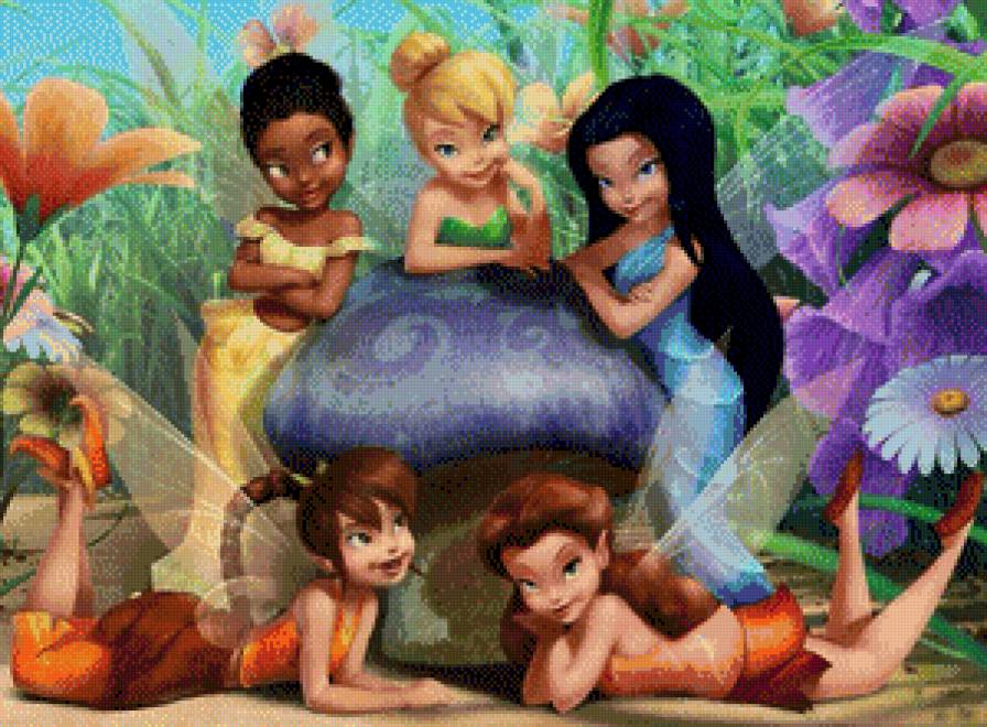 Феи - мультик, девочки, феи, сказка - предпросмотр