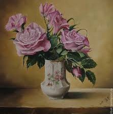 Схема вышивки «розы»