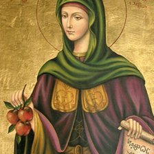 Схема вышивки ««СВЯТАЯ ИРИНА»»