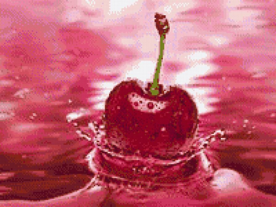 вишенка - вишня, ягоды, лето - предпросмотр