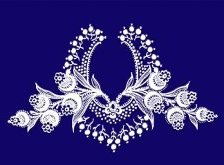 Схема вышивки «Кружева»